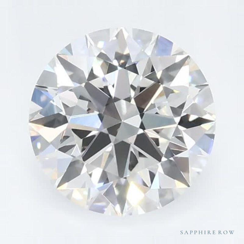 0.72 ct lab-grown diamond, round cut | Sapphire Row · cut7