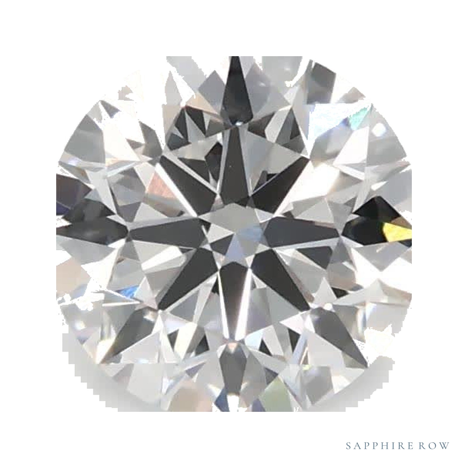 0.72 ct Round Lab-Grown Diamond – F VVS1 — Sapphire Row · cut3 · cut4