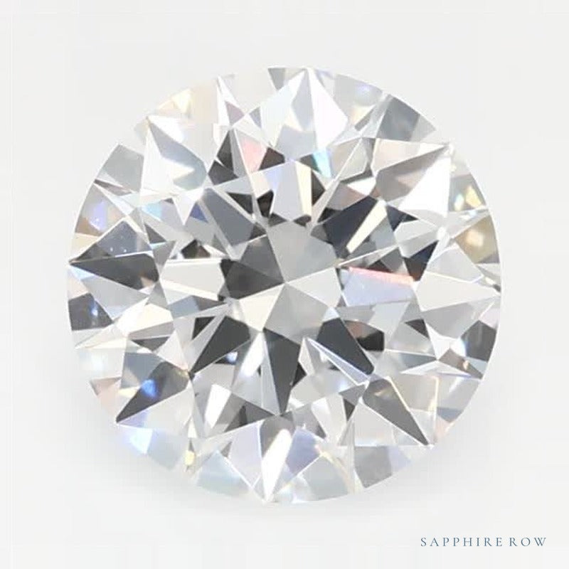 0.72 ct lab-grown diamond, round cut | Sapphire Row · cut6
