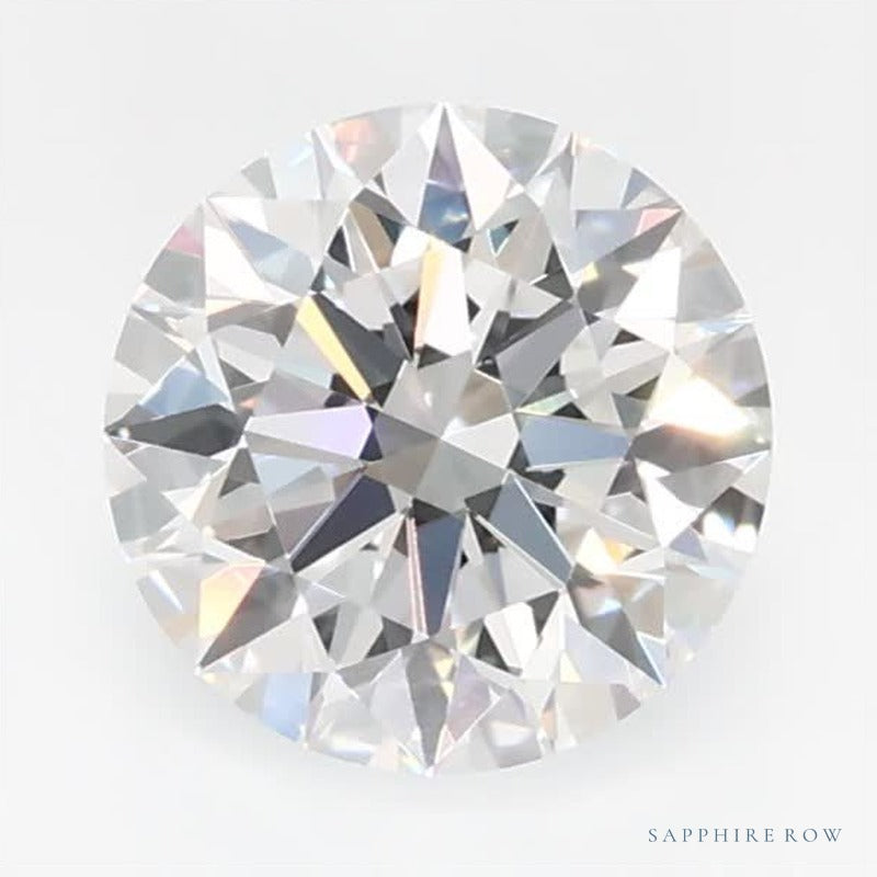 0.72 ct lab-grown diamond, round cut | Sapphire Row · cut6