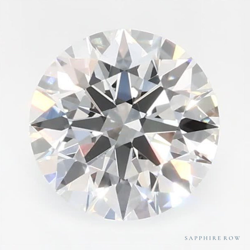 0.72 ct lab-grown diamond, round cut | Sapphire Row · cut6