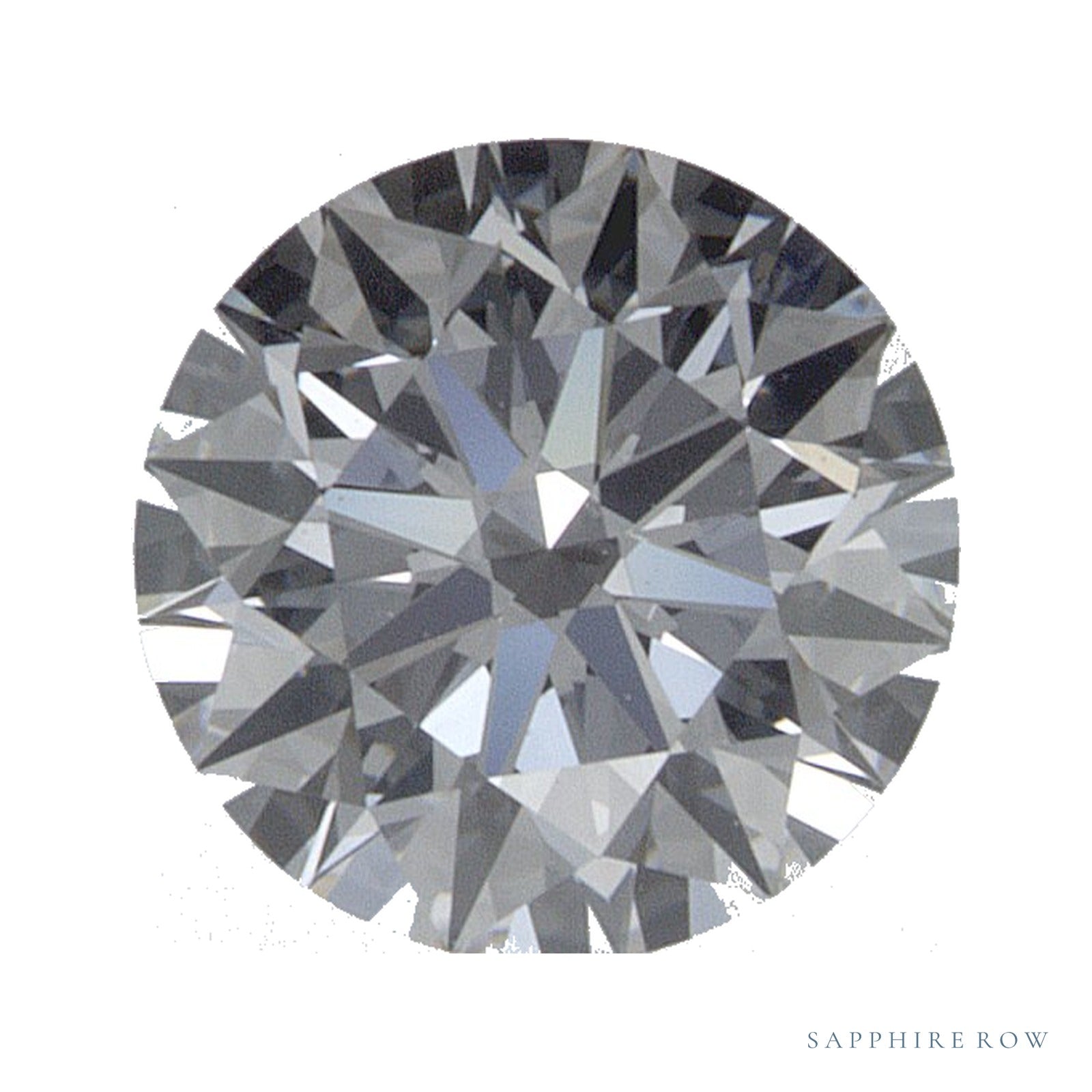 0.72 ct Round Lab-Grown Diamond – D VVS2 — Sapphire Row · cut · cut3 · cut4