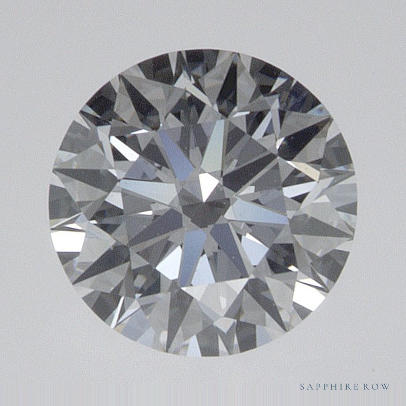 0.72 ct lab-grown diamond, round cut | Sapphire Row · cut7