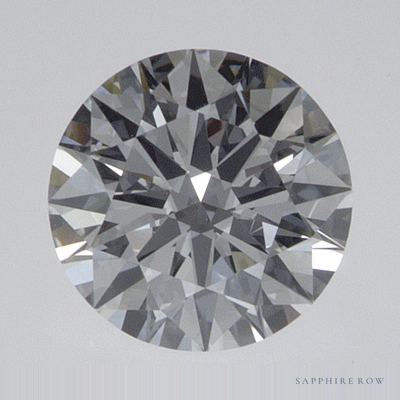 0.72 ct lab-grown diamond, round cut | Sapphire Row · cut6