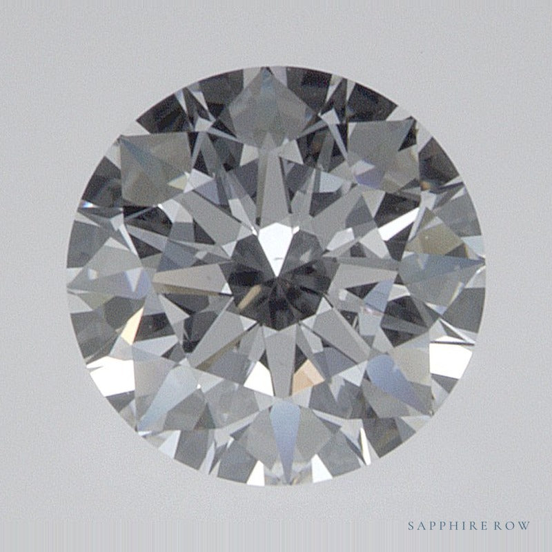 0.72 ct lab-grown diamond, round cut | Sapphire Row · cut6
