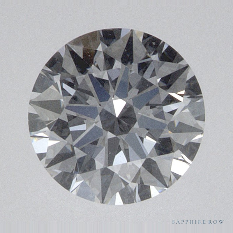 0.72 ct lab-grown diamond, round cut | Sapphire Row · cut6