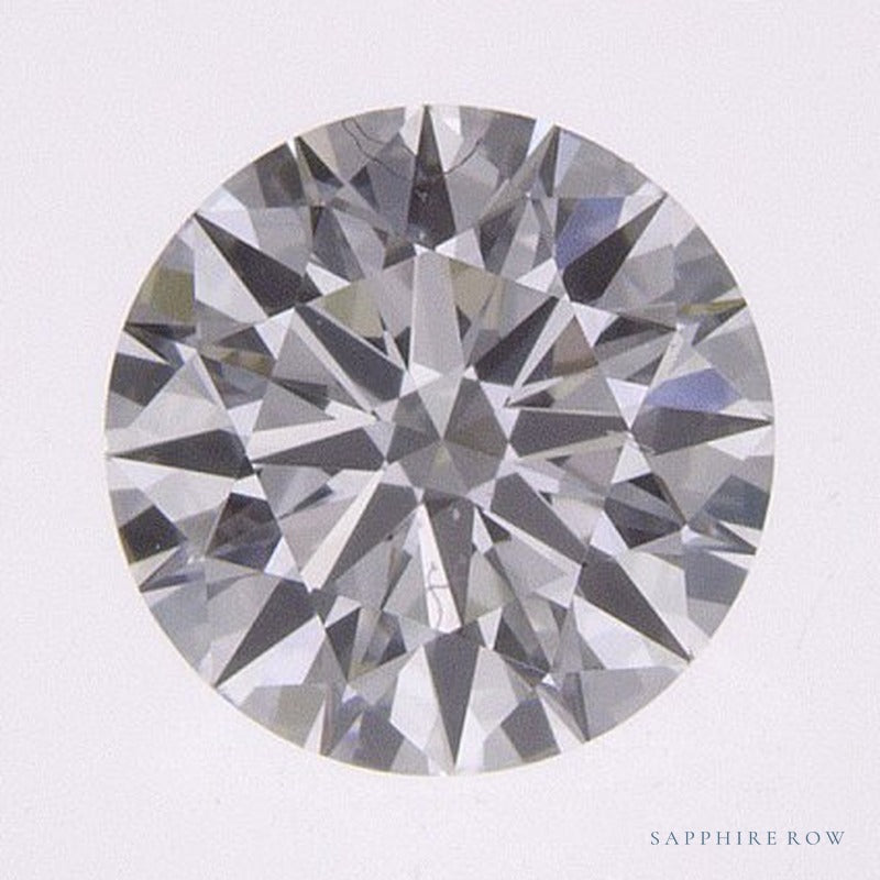 0.72 ct lab-grown diamond, round cut | Sapphire Row · cut6