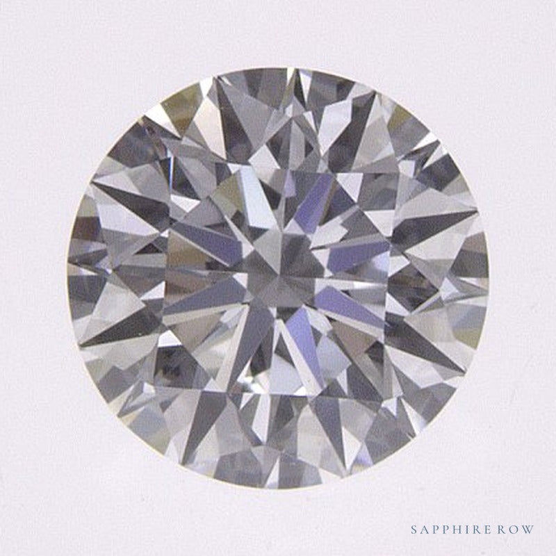 0.72 ct lab-grown diamond, round cut | Sapphire Row · cut6