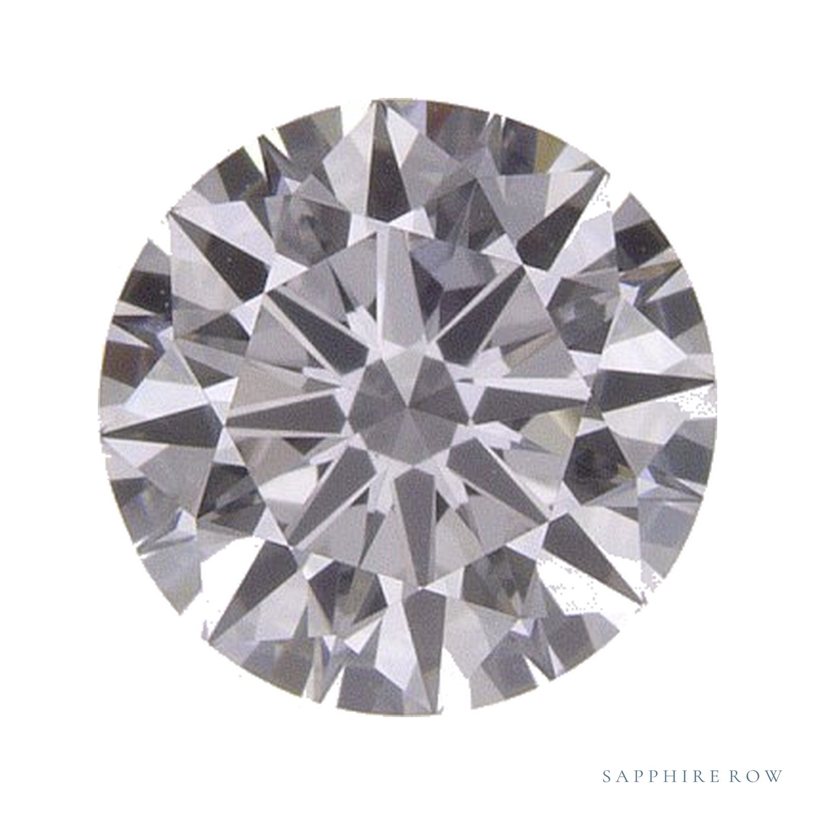 0.72 ct Round Lab-Grown Diamond – D VVS2 — Sapphire Row · cut · cut3 · cut4