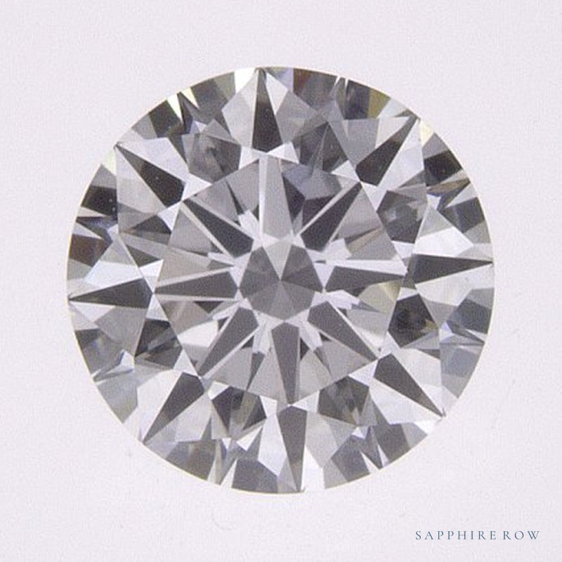 0.72 ct lab-grown diamond, round cut | Sapphire Row · cut6