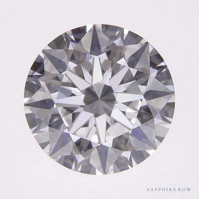0.72 ct lab-grown diamond, round cut | Sapphire Row · cut7