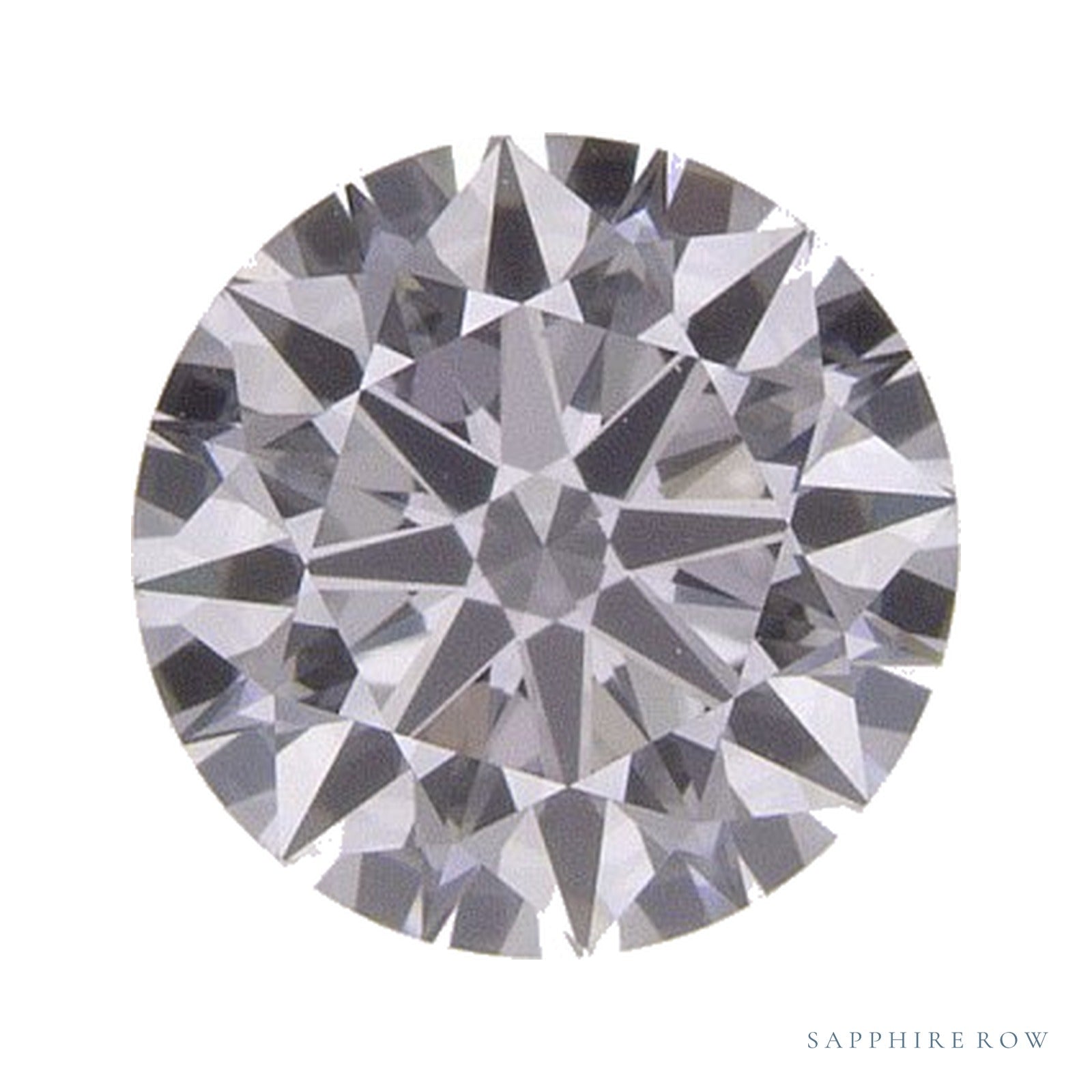 0.72 ct Round Lab-Grown Diamond – D VVS2 — Sapphire Row · cut · cut3 · cut4