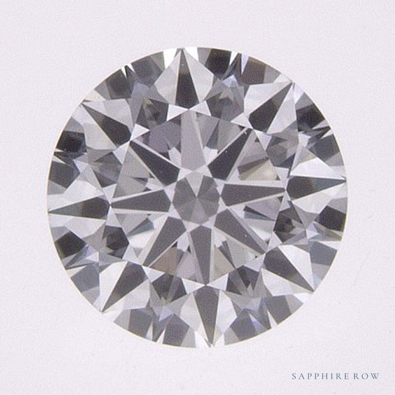 0.72 ct lab-grown diamond, round cut | Sapphire Row · cut7