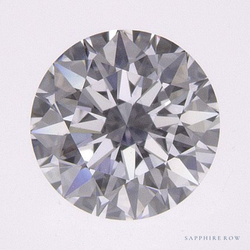 0.72 ct lab-grown diamond, round cut | Sapphire Row · cut7
