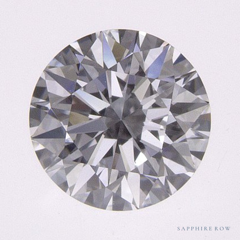 0.72 ct lab-grown diamond, round cut | Sapphire Row · cut6