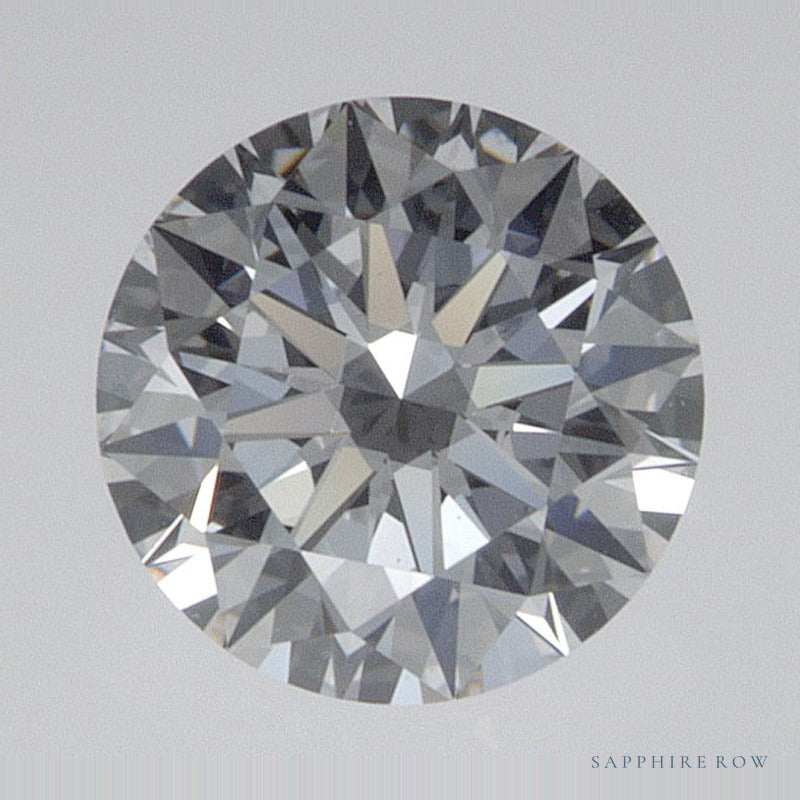 0.72 ct lab-grown diamond, round cut | Sapphire Row · cut7