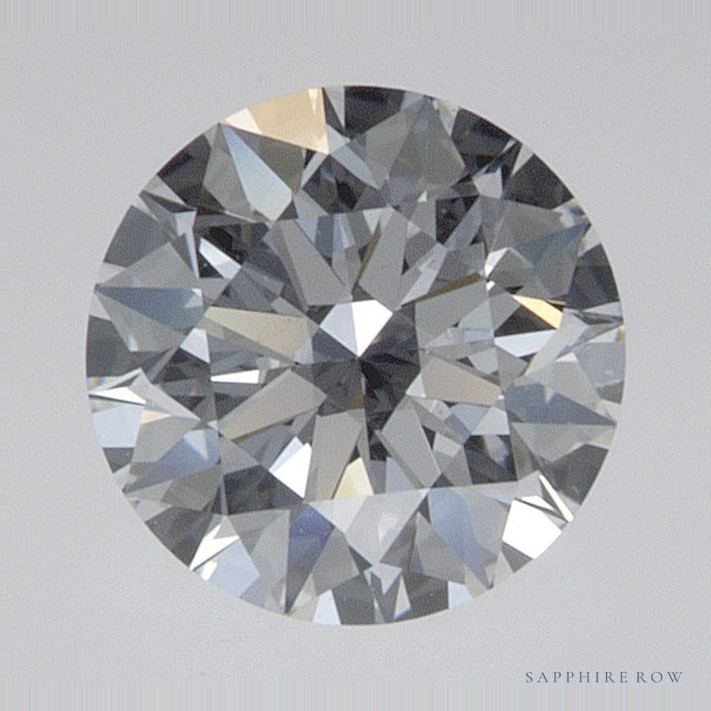 0.72 ct lab-grown diamond, round cut | Sapphire Row · cut6