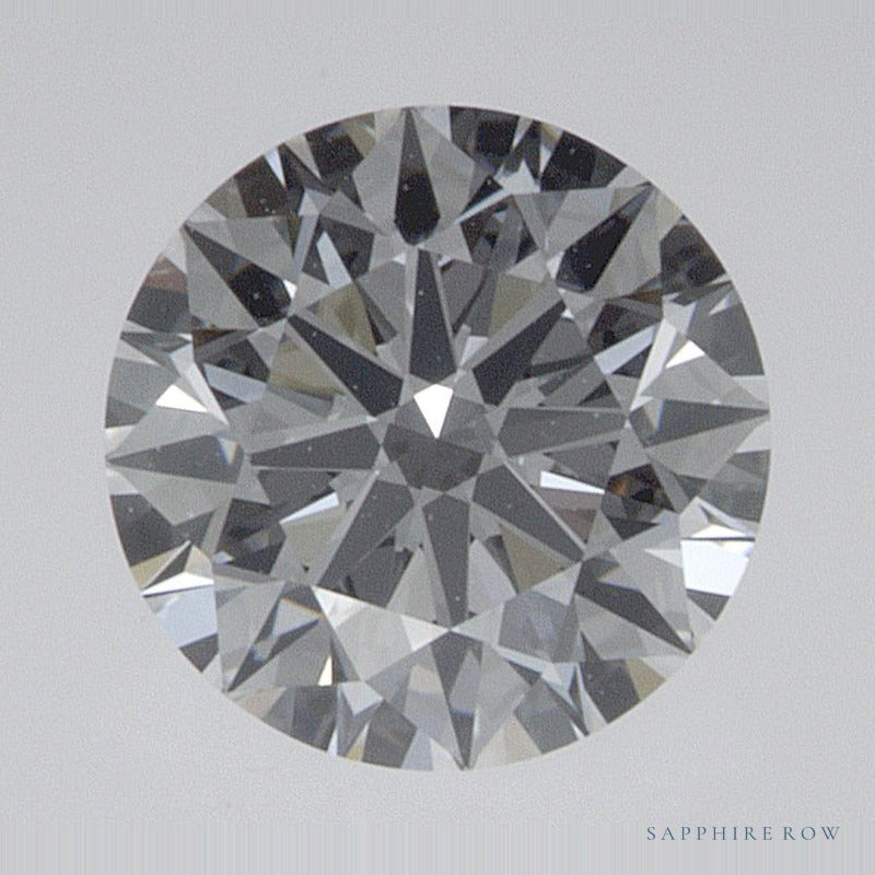 0.72 ct lab-grown diamond, round cut | Sapphire Row · cut6