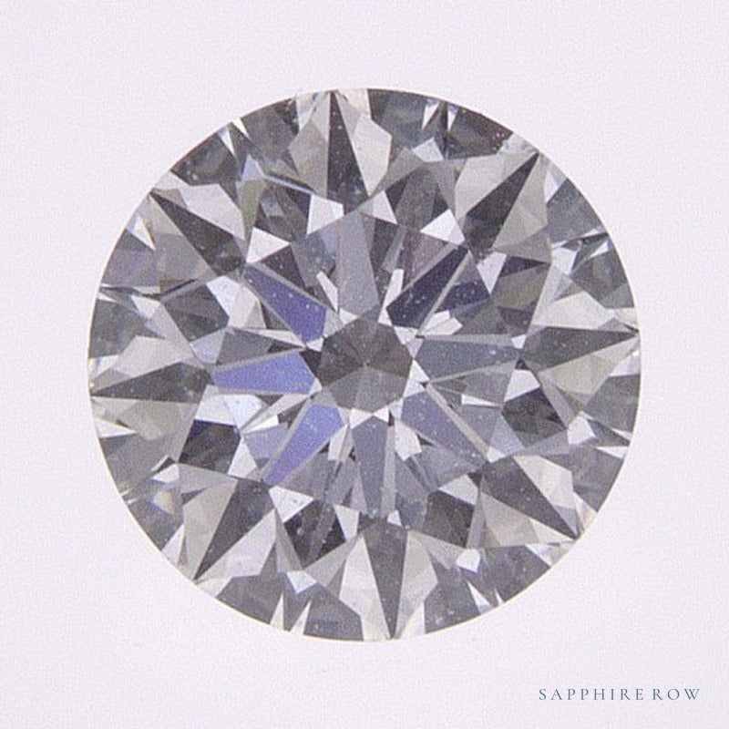 0.72 ct lab-grown diamond, round cut | Sapphire Row · cut6