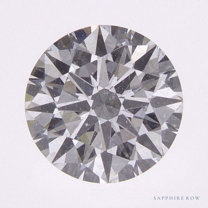0.72 ct lab-grown diamond, round cut | Sapphire Row · cut6