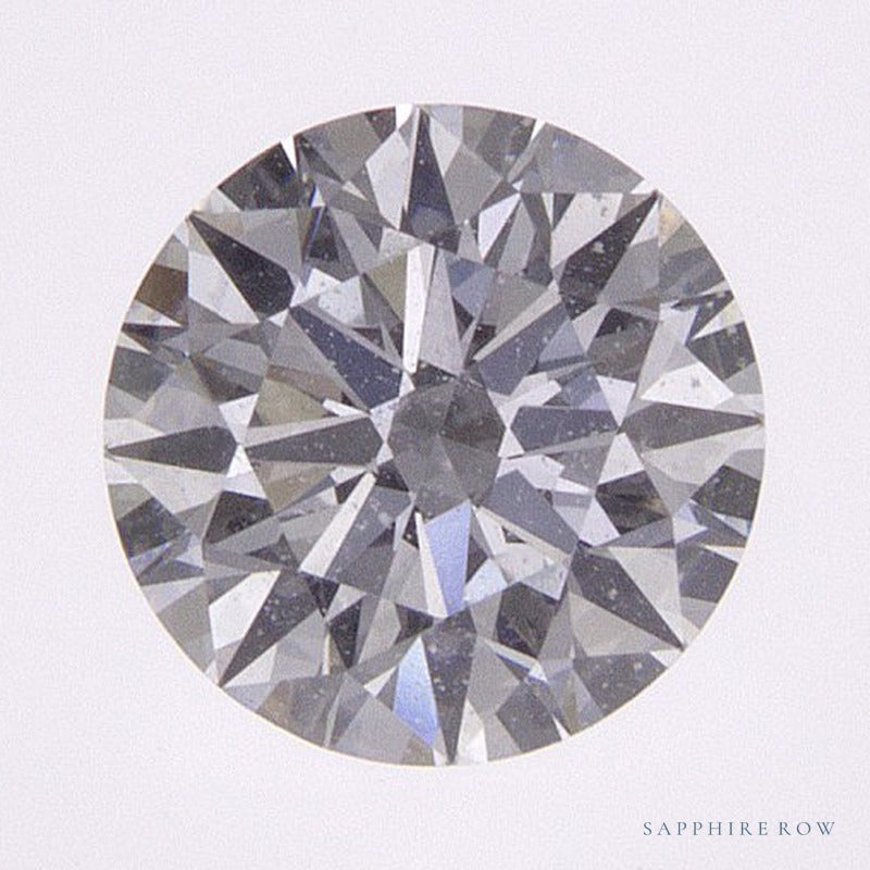 0.72 ct lab-grown diamond, round cut | Sapphire Row · cut7