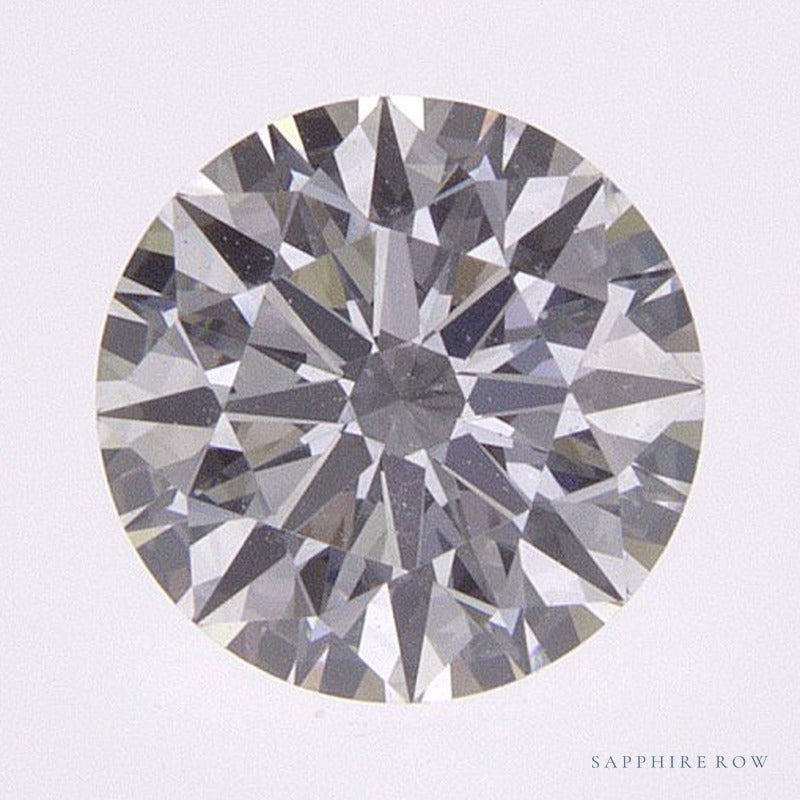 0.72 ct lab-grown diamond, round cut | Sapphire Row · cut6