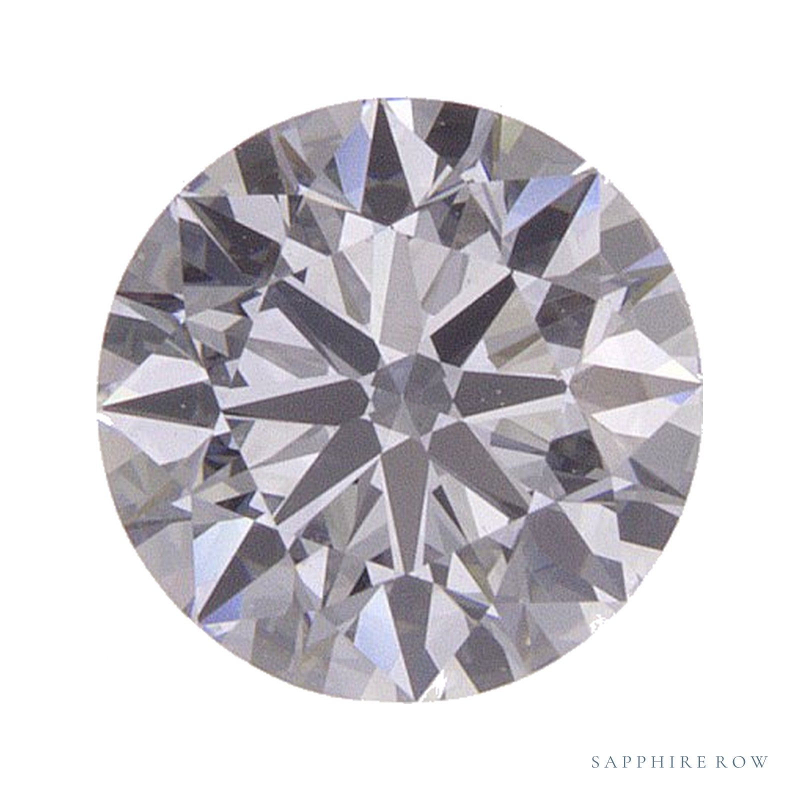 0.72 ct Round Lab-Grown Diamond – D VVS2 — Sapphire Row · cut · cut3 · cut4