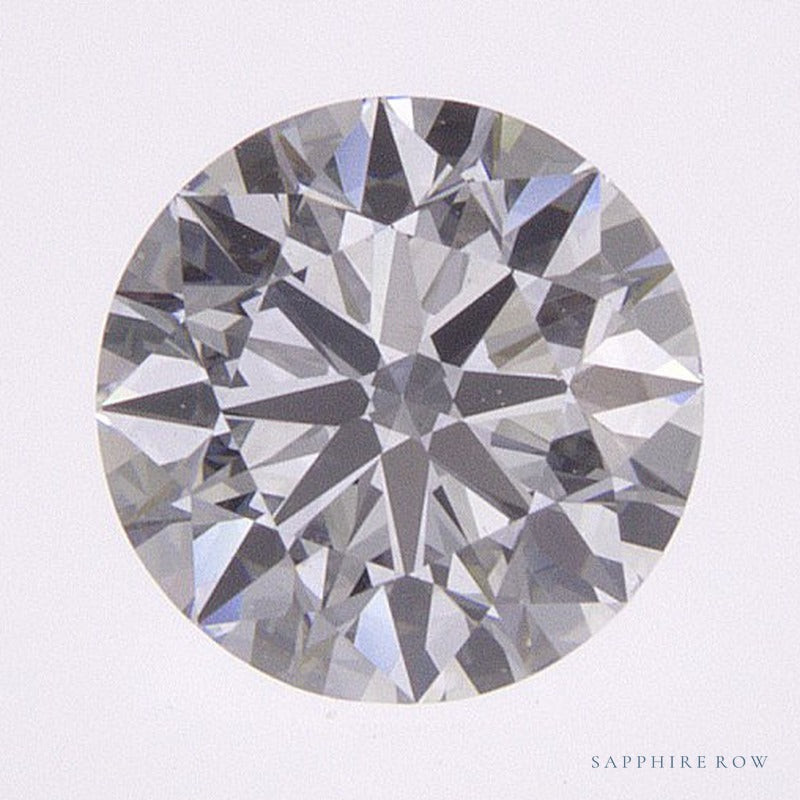 0.72 ct lab-grown diamond, round cut | Sapphire Row · cut6