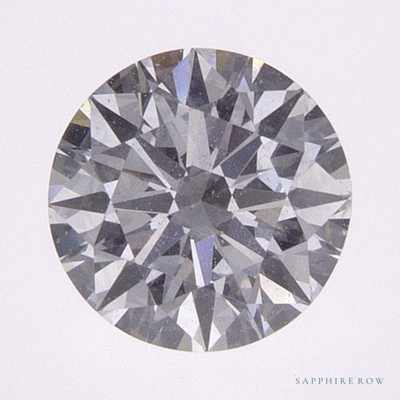 0.72 ct lab-grown diamond, round cut | Sapphire Row · cut7