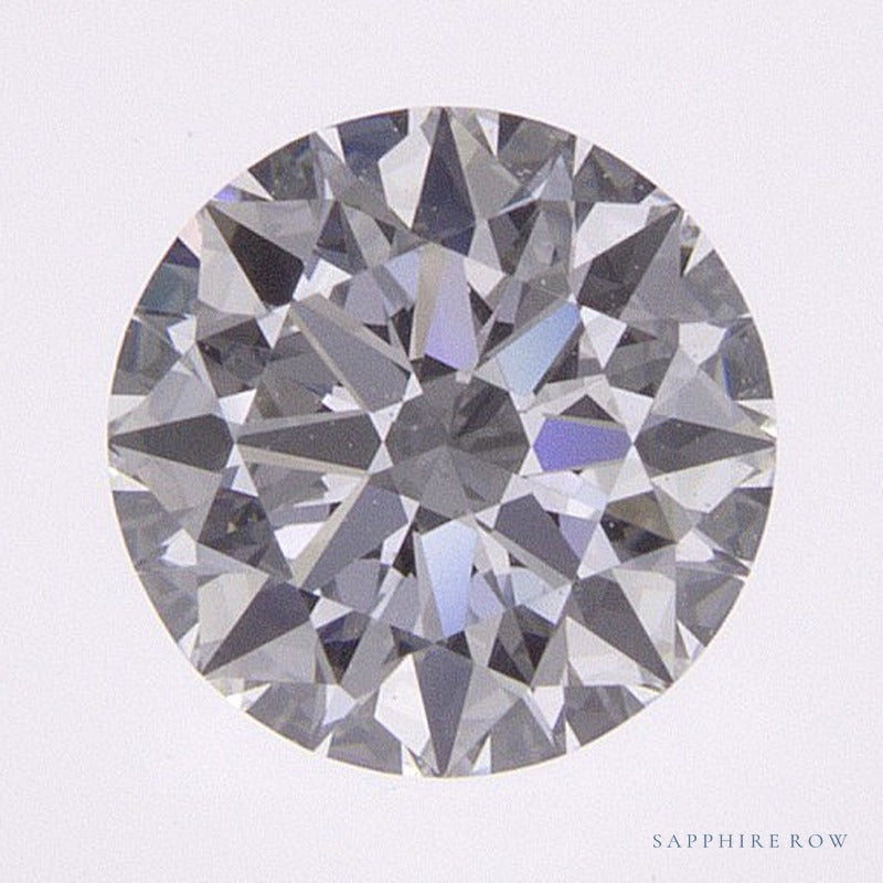 0.72 ct lab-grown diamond, round cut | Sapphire Row · cut6