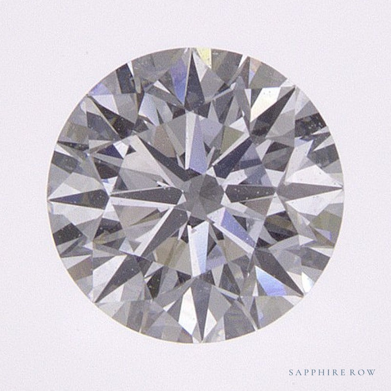 0.72 ct lab-grown diamond, round cut | Sapphire Row · cut6
