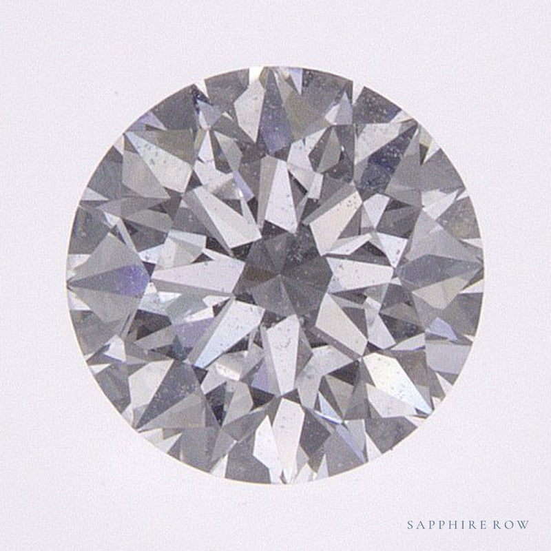 0.72 ct lab-grown diamond, round cut | Sapphire Row · cut6