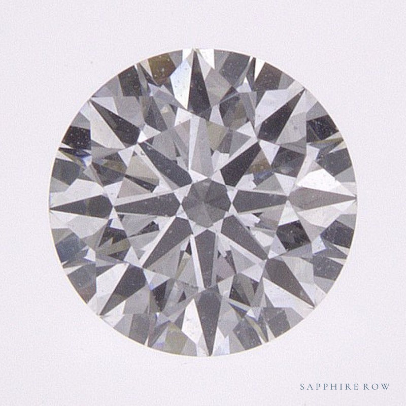 0.72 ct lab-grown diamond, round cut | Sapphire Row · cut7