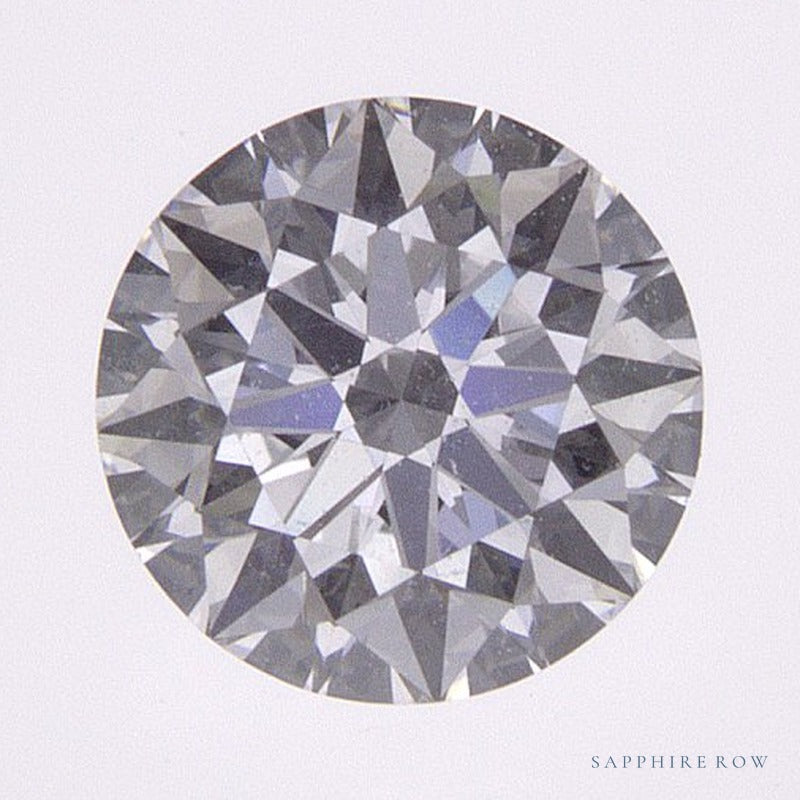 0.72 ct lab-grown diamond, round cut | Sapphire Row · cut6