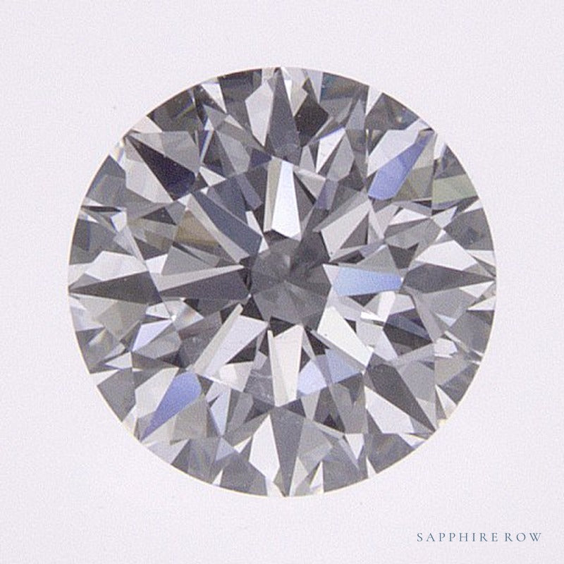 0.72 ct lab-grown diamond, round cut | Sapphire Row · cut6