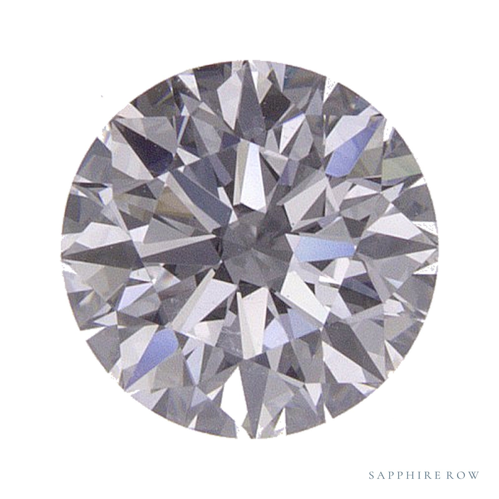 0.72 ct Round Lab-Grown Diamond – D VVS2 — Sapphire Row · cut · cut3 · cut4