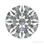0.72 ct lab-grown diamond, round cut | Sapphire Row · cut4