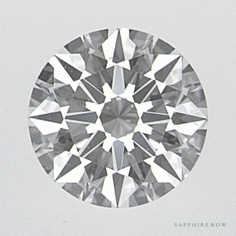 0.72 ct lab-grown diamond, round cut | Sapphire Row · cut6