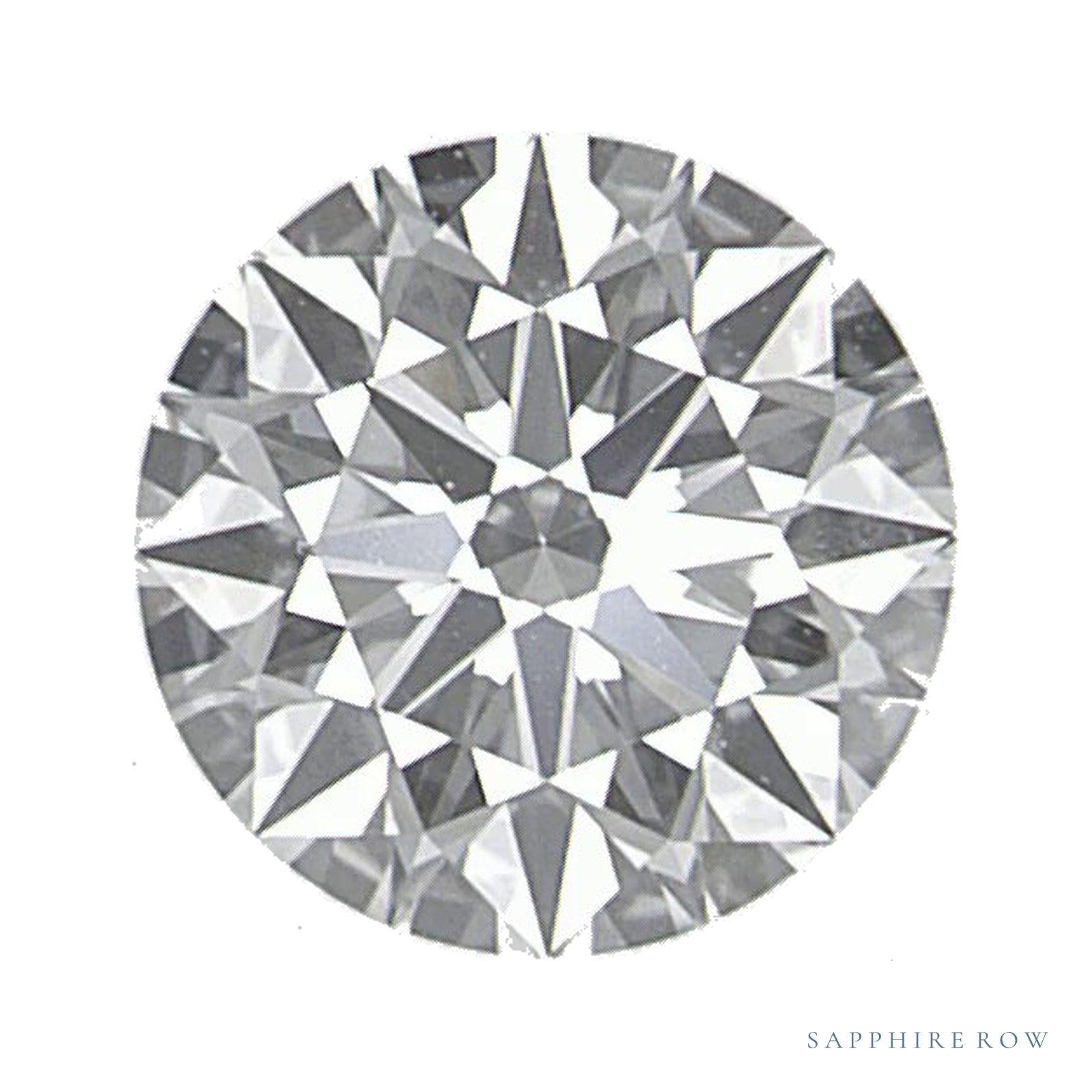 0.72 ct Round Lab-Grown Diamond – D VVS2 — Sapphire Row · cut · cut3 · cut4
