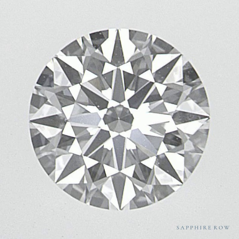 0.72 ct lab-grown diamond, round cut | Sapphire Row · cut7