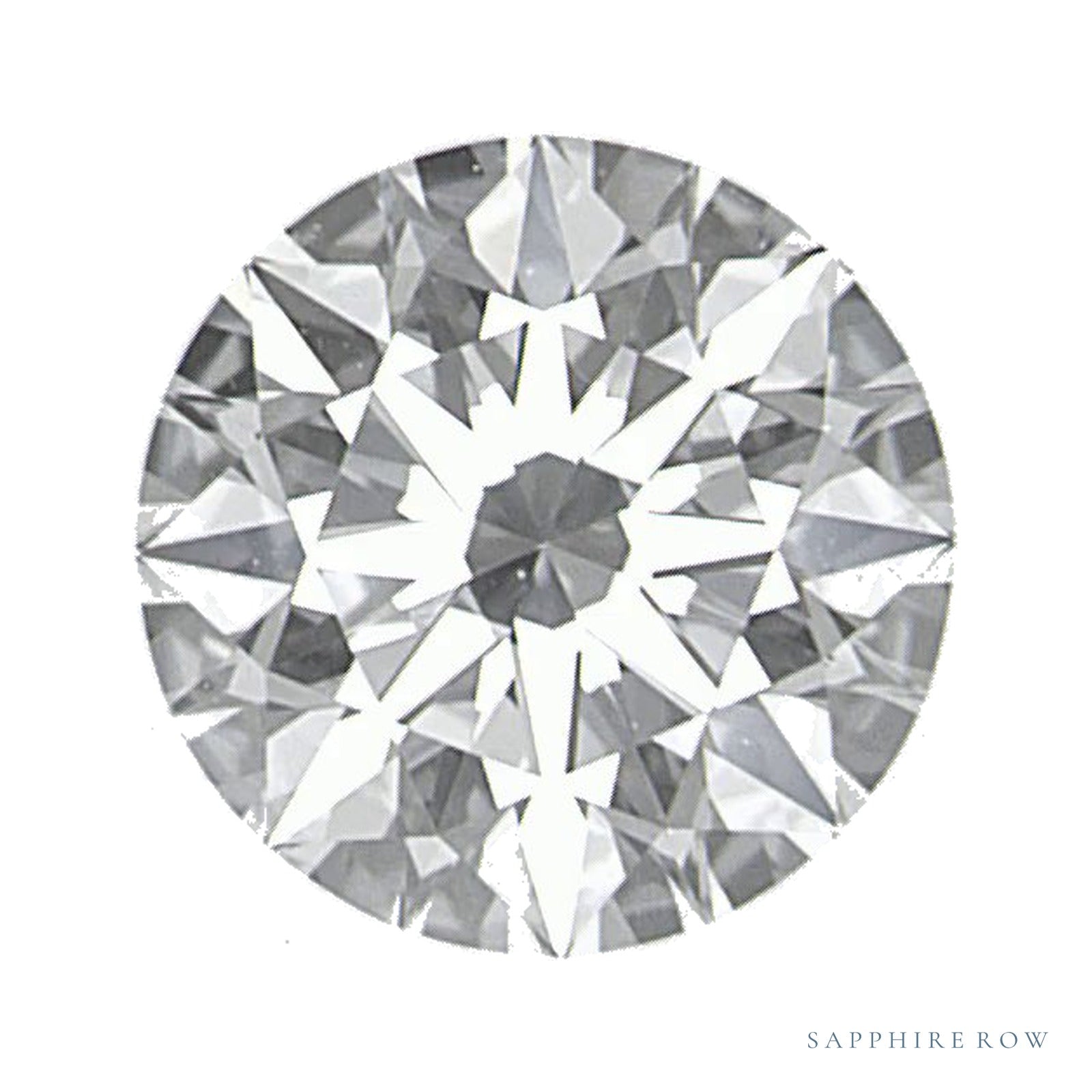 0.72 ct Round Lab-Grown Diamond – D VVS2 — Sapphire Row · cut · cut3 · cut4