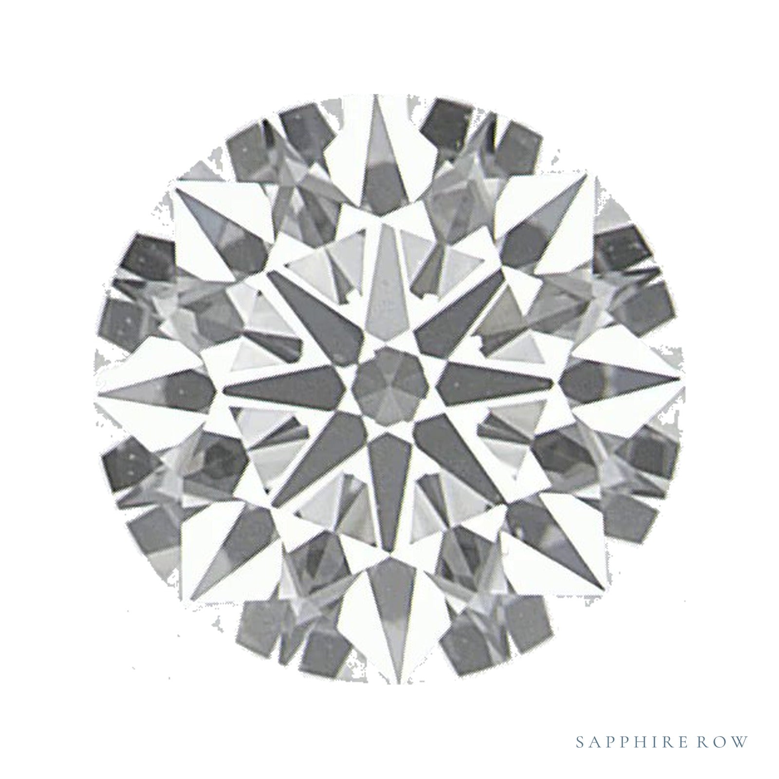 0.72 ct Round Lab-Grown Diamond – D VVS2 — Sapphire Row · cut · cut3 · cut4