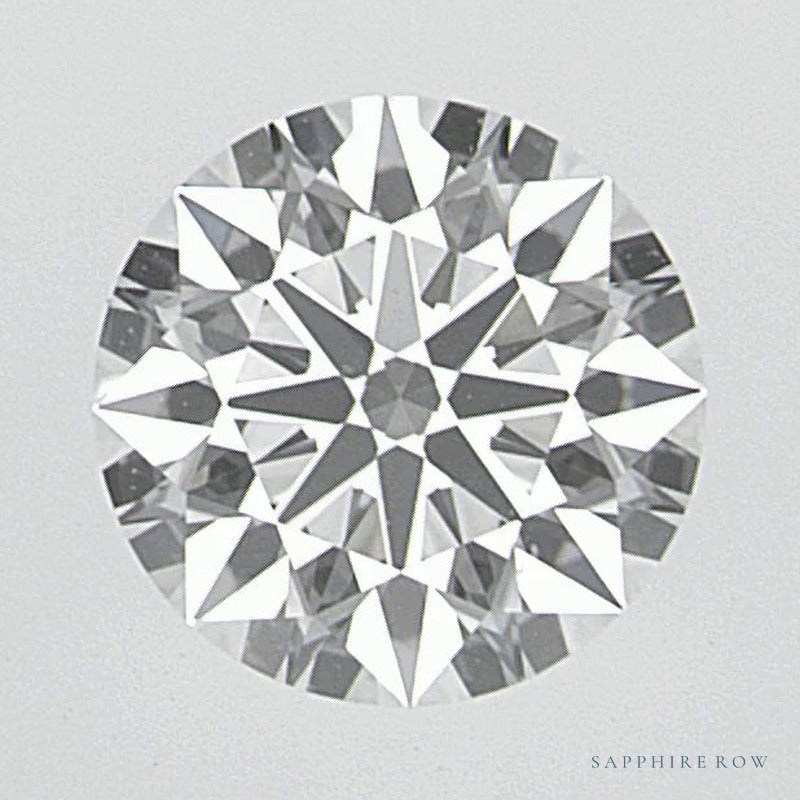 0.72 ct lab-grown diamond, round cut | Sapphire Row · cut7