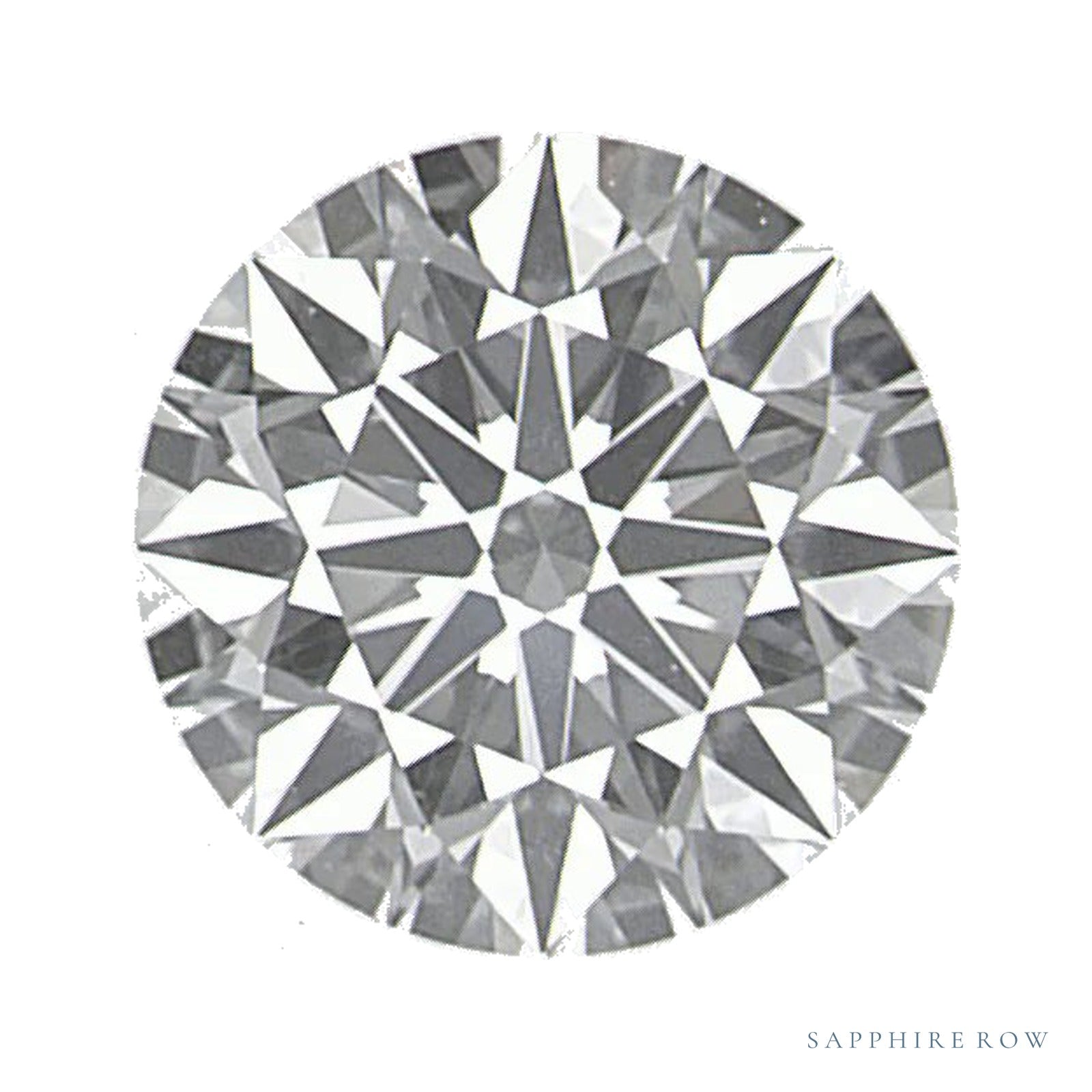 0.72 ct Round Lab-Grown Diamond – D VVS2 — Sapphire Row · cut · cut3 · cut4