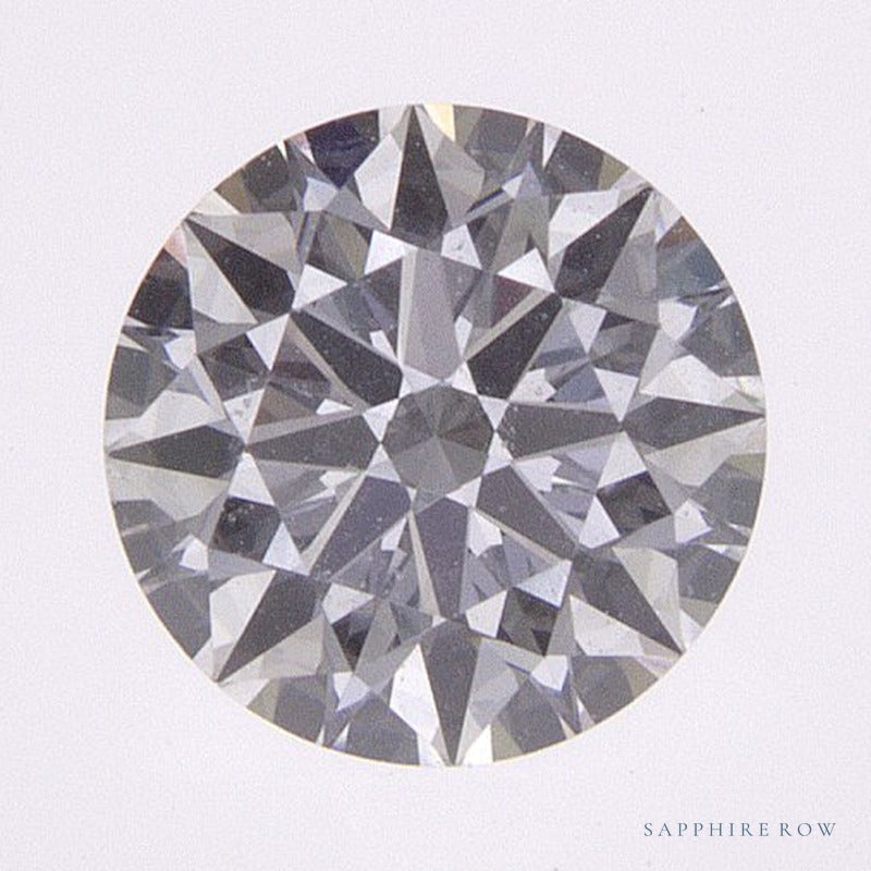 0.72 ct lab-grown diamond, round cut | Sapphire Row · cut6