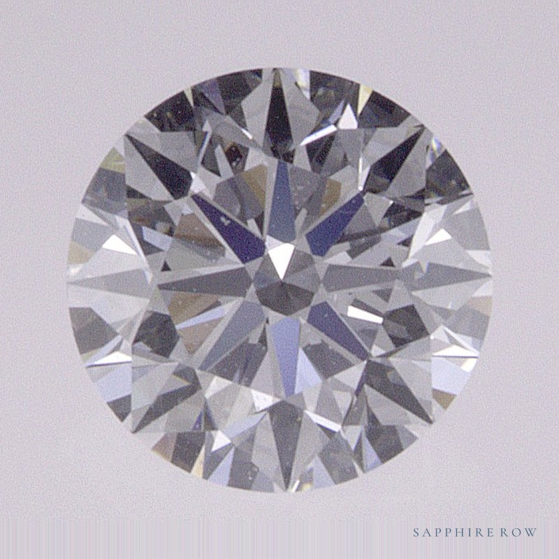 0.72 ct lab-grown diamond, round cut | Sapphire Row · cut6