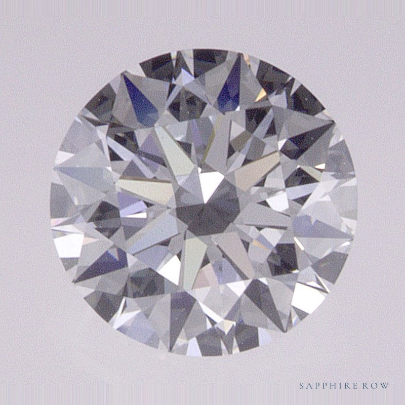 0.72 ct lab-grown diamond, round cut | Sapphire Row · cut7