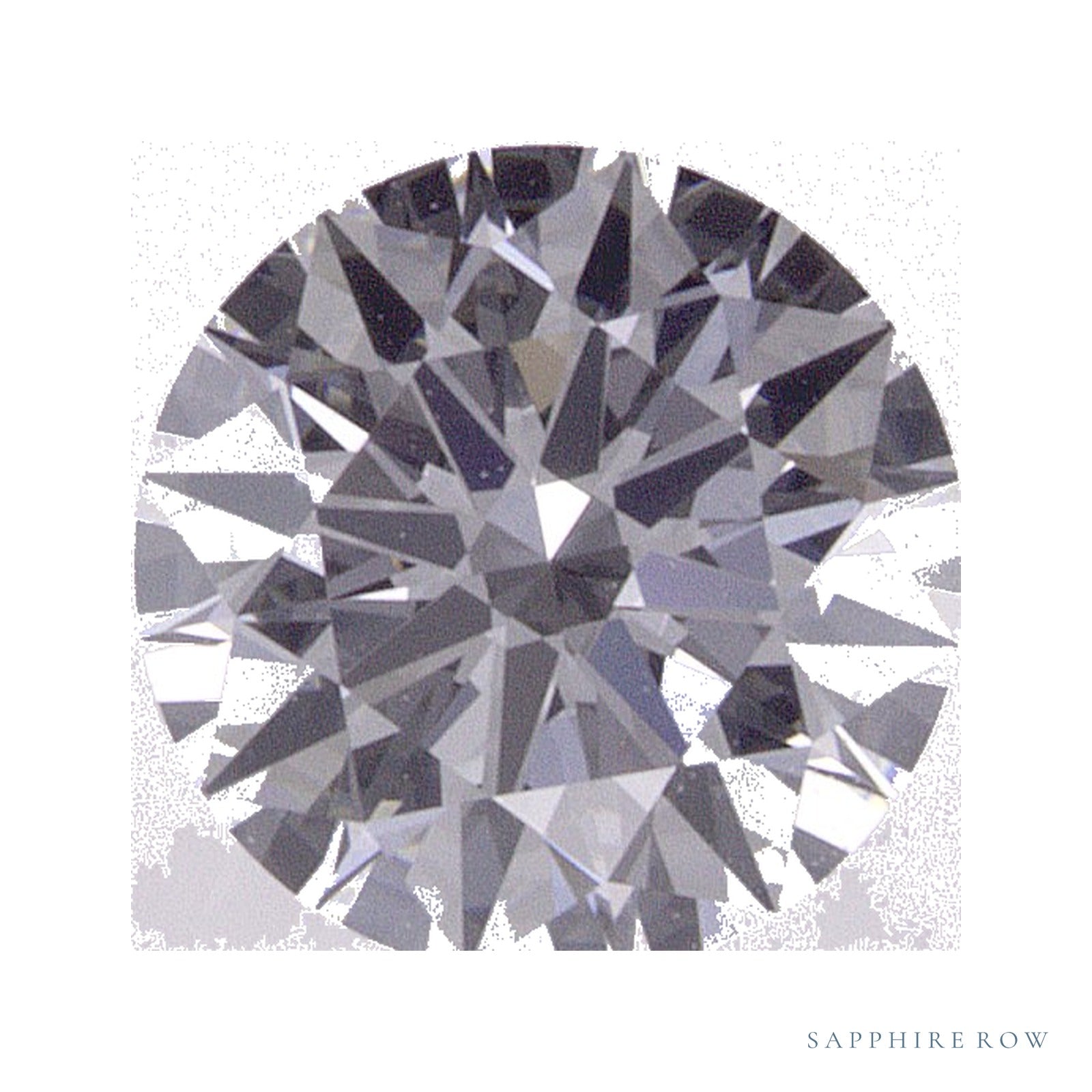0.72 ct Round Lab-Grown Diamond – D VVS2 — Sapphire Row · cut · cut3 · cut4