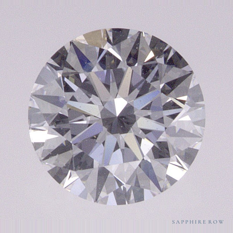 0.72 ct lab-grown diamond, round cut | Sapphire Row · cut6