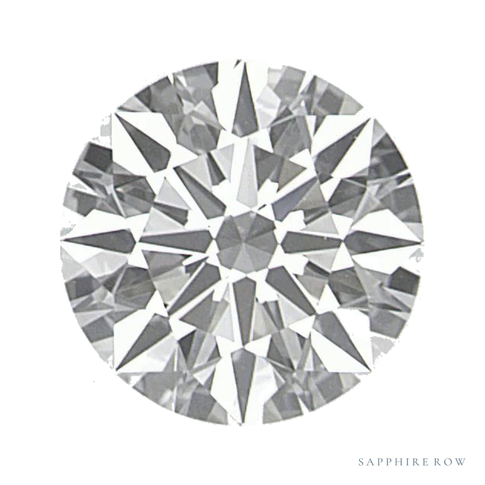 0.72 ct Round Lab-Grown Diamond – D VVS2 — Sapphire Row · cut · cut3 · cut4